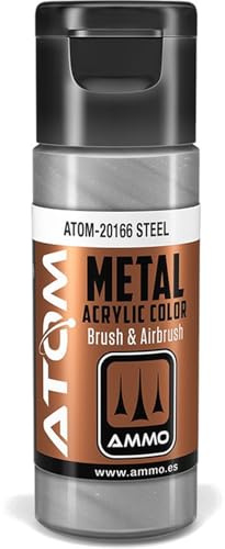 Mig Jimenez ATOM METALLIC Stahl