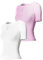 INBIKE Fahrradtrikot Radtrikot Rennrad Trikot Funktionsunterhemd Sportshirts Damen Kurzarm Fahrradbekleidung Sommer Atmungsaktiv Feuchtigkeitstransport Schnell Trocknend Rosa&Weiß M/L