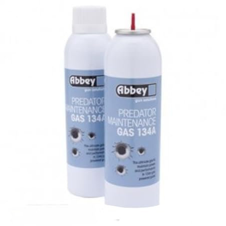 Genérico Botella de Gas de Mantenimiento Predator Abbey 134A para Airsoft - 1 Unidad
