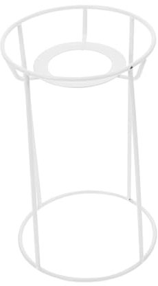 CRILSTYLEO Lampenschirmhalterung Aus Metall Weiß Für Diy-tischlampen Und Stehlampen Mit E27-fassung Zum Basteln Von Lampenschirmen