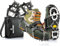 Outtec® Wandersteigeisen Steigeisen Schuhspikes Eisspikes - Größe 39-42 (L) - rutschfeste Schuhkrallen, Spikes - für Wandern, Outdoor, Schnee, EIS