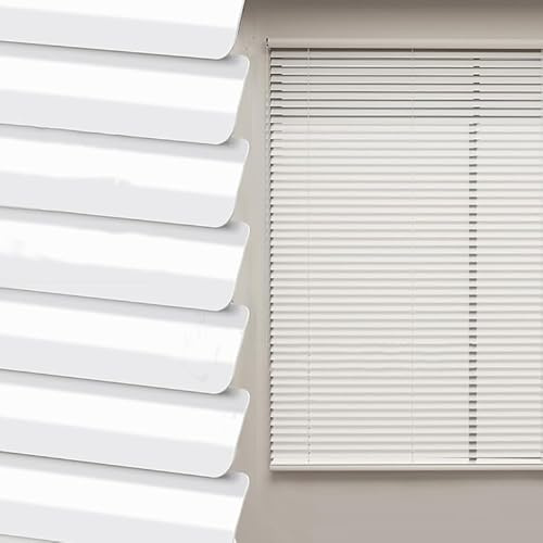 Alu-Jalousie,Bohren Aluminium-Jalousie,25mm Lamellen Metall Jalousette,Innen Sichtschutz Fenster Rollo,Verdunkelungsrollo Für Zuhause Büro,Weiß,Anpassbare Größe,Breite x Höhe (160cm x 210cm)
