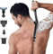 Fesatccoz Back Shavers for Men, 4-in-1 Body Hair Trimmer Men, Cordless Electric Mens Body Shaver with Adjustable Extension Handle Ipx6 Waterproof