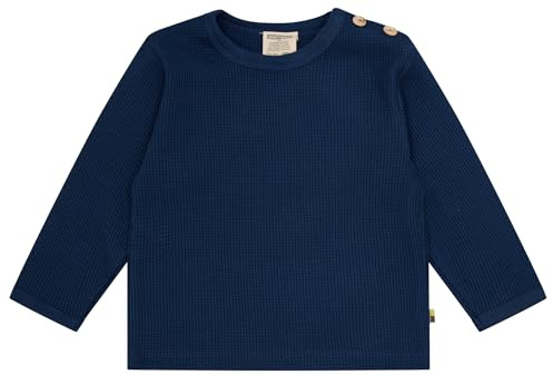 loud + proud Unisex Kinder Waffelstruktur, GOTS-Zertifiziert Pullover