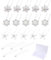 20 Pièces Épingles à Cheveux de Mariage, 4 Tailles Pince a Cheveux en Forme de U Rose blanche Perle Fleur Cristal Strass Pinces Demoiselle D'honneur Accessoires pour Femmes Filles Mariage Boule