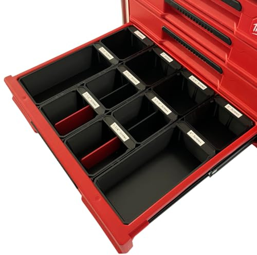 Pro Bin Kit - Standard Size with Bit holder insert - fits 1/4 driver bits and 1/4 shank router bits - 1 Pack