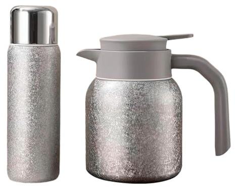Yunmeryker Service à Thé (Tasse et Théière), Cadeau d'entreprise, Bouteille d'eau Réutilisable