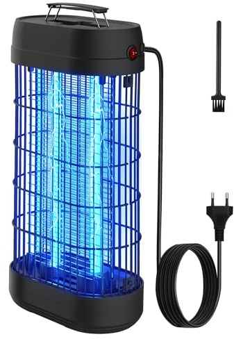 Insektenvernichter Elektrisch 22W Fliegenfalle UV Mückenlampe, 100㎡ Wirkungsbereich Mückenfalle gegen Mücken Fliegen Motten, Insektenschutz Innenbereich Ohne Chemie, für Innen und Aussen