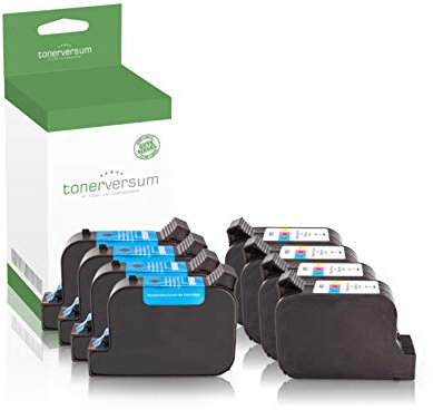 8 Tintenpatronen kompatibel zu HP 45 78 51645AE C6578AE OfficeJet G55 G85 G95 K60 K80 XI PhotoSmart 1000 1100 1115 CVR 1215 VM 1218 XI 1315 Fax 1220 XI | Schwarz 42ml | Color 42ml