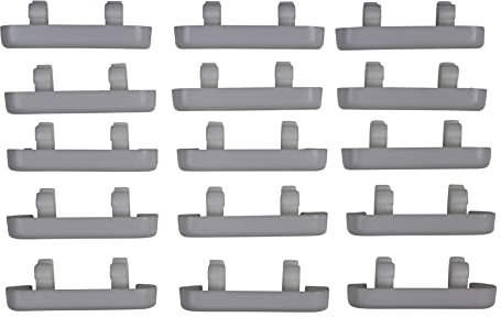 Generic 15 x PVC Window Drain Caps Weep Hole Drainage Covers uPVC Double Glazing White