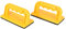 Wood Cutting Up Stick Block 2-Pack Set – Handle Foam Pad Holder Blocks for Cutting On Jointer, Table Saw
