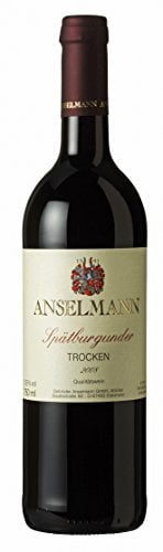 6 x Spätburgunder tr. 2021 von Weingut Anselmann im Sparpack (6x0,75l), trockner Rotwein aus der Pfalz