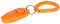 Kerbl Pet Clicker und Pfeife 2in1, orange, 8 cm