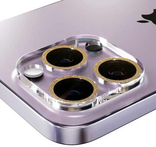 CasurvivePro Compatible with iPhone 11 Pro/iPhone 11 Pro Max, Fine Sparkling Diamond Lens Protector, Scratch-Resistant, No Bubbles, HD Camera Screen Protector Made of Hardened Metal Glass, Accessories
