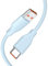 Câble USB C 1m 6A 120W Charge Turbo pour XiaoMi 14T 13T 12T 11T Pro Silicone Câble USB Type C Charge Rapide Câble Transfert Données pour Redmi Note 14 13 12 11 10 Pro 14C Pad 7 6 POCO X7 X6 X5 M4 bleu