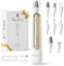 MelodySusie Professionelles Maniküre/Pediküre Set, PC760G 8 in 1 Elektrischer Nagelfräser mit 5 Geschwindigkeiten, Wiederaufladbare Kabellose E-Feile mit 360° LED Licht, Hand/Fußpflege Polish Tools