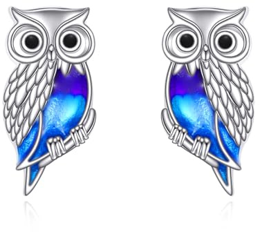 POPLYKE Lotus/Hufeisen/Ananas/Fox Ohrstecker 925 Sterling Silber Ohrringe Frauen Geschenke für Damen