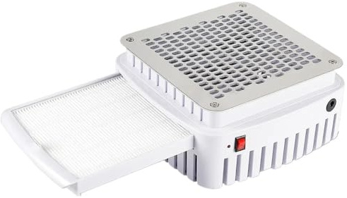 BANGHA Aspirateur Ongles Professionnelle,Aspirateur Manuc Aspirateur à Ongles Professionnel avec Filtre intégré for Bureau et manucure(1 Plug (220-240V))