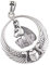 AFP Anhänger Bastet altägyptische Religion 925 Sterling Silber AS-614