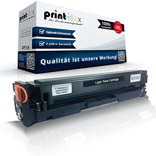 Print-Klex Tonerkartusche kompatibel für HP Color LaserJet Pro MFP M 280Series MFP M 281fdn MFP M 281fdw CF 540X 203 X CF540X 203X CF 540A 203 A CF-540X Schwarz Black - Office Light Serie