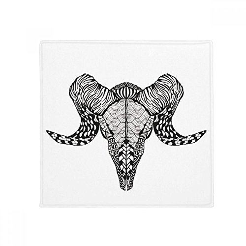DIYthinker lang Hörner Antelope Animal Portrait Sketch Anti-Rutsch Boden Pet Matte quadratisch Home Kitchen Tür 80 cm Geschenk