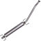 BESTPRICE 1x Mittelschalldämpfer Kompatibel mit OPEL ASTRA G Cabriolet (T98), ASTRA G Caravan (T98), ASTRA G CC (T98), ASTRA G Coupe (T98), ASTRA G Stufenheck (T98)