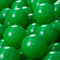 KiddyMoon 200/6Cm ∅ Balles Colorées Plastique pour Piscine Enfant Bébé Fabriqué en EU, Vert