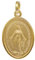 trendor Milagrosa Anhänger Gold 750 (18 Karat) 20 mm zauberhafter Echtgold Anhänger für Damen und Herren, Abbild der Mutter Jesu, Goldschmuck, Madonna, 75312