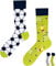 TODO Colours Fantaisie Chaussettes Rigolotes Homme et Femme motif drôle et multicolore (43-46, Football Temps)