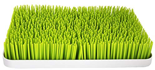 40 x 27cm Abtropfgestell für hygienisches Trocknen von Babygeschirr und Schnullern grüner Rasen GROSS