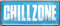 Chillzone 28 x 12 cm Spruch Fun Deko Blechschild 1886