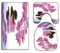 A.Monamour Badezimmer Badematte 3 Teilig Set Zen Black Spa Massage Steine ​​Orchidee Blumenwasser Natur Flanell WC Toilette Deckel Deckt Bad Matte Teppich Badteppiche Badvorleger Badgarnitur Vorleger