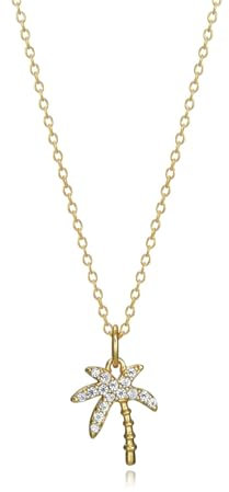 Viceroy Collar Trend 61077C100-08 baño de oro
