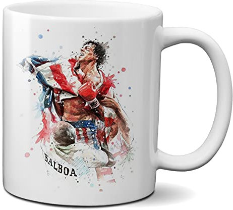 Mugtime (TM) - Rocky Balboa Boxing Coffee Tea Ceramic 330ml 11oz Mug Cup