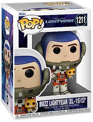 Funko Pop! Disney: Lightyear - Buzz Lightyear - Vinyl-Sammelfigur - Geschenkidee - Offizielle Handelswaren - Spielzeug Für Kinder und Erwachsene - Movies Fans - Modellfigur Für Sammler und Display