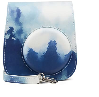 ARSMI PU Leather Portable Camera Bag Anti-drop Retro One-shoulder Camera Bag Handbag Fit For Fuji Fit For Polaroid Mini 11 8 9 Mini11 camera bag