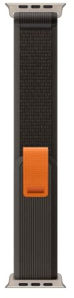 Apple Watch (49 mm) Trail Loop Schwarz/Grau - M/L