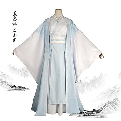 Mo Dao Zu Shi Cosplay Wei Wuxian Lan Wangji Xue Yang Young Grandmaster Of Demonic Kultivation Kostüm Schuhe Perücke Xxl Lan Wangji Kleidung