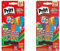 Pritt Rainbow Coloured Glue Sticks, Safe & Child-Friendly Craft Glue for Arts & Crafts Activities, Strong-Hold adhesive for School Supplies, 4x10 g Pritt Stick,red, blue, green and yellow (Pack of 2)