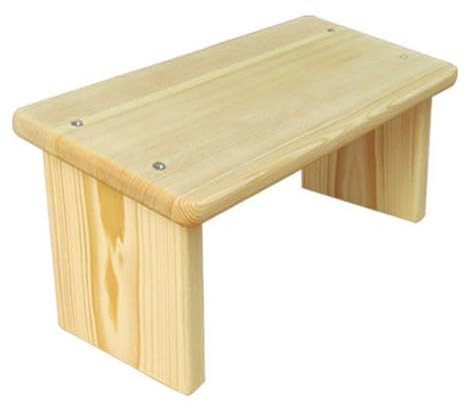 Aymzbd Meditationsbank, Kniehocker Aus Holz, Ergonomischer Holzstuhl, Niedriger Sitz, Yoga, Gebet, Ohne Kissen, 42x18x15.5cm