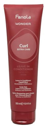Fanola Wonder Curl Conditioner ohne Ausspülen für lockiges und gewelltes Haar, 300 ml