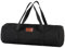 Hosoncovy Camping Ground Nail Storage Bag Carrying Case Ground Nail Organizer Camping Tools Tent Peg Storage Bag for Outdoor (Black)