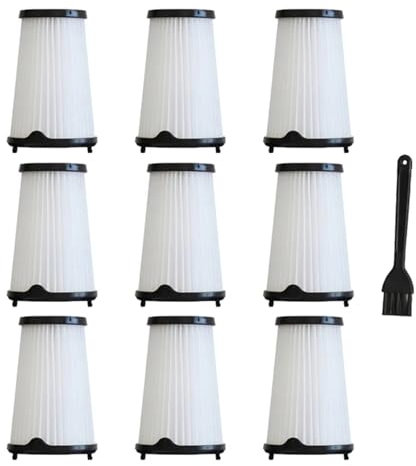 YIKRAOS Repuesto de Filtro HEPA Compatible con AEG CX7 CX7-2 AEF150 Electrolux EER73DB EER73BP EER73IG Accesorio de Repuesto for aspiradoras(10 pcs)