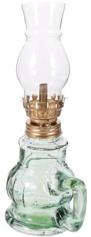Ciieeo 4 Stück Retro-Petroleumlampe Kerosin-Laterne Kerosinlampe Öllampen für den Innenbereich innenbeleuchtung hochzeitsdekoration Petroleumlampe für zu Hause Tischpetroleumlampe Glas