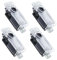 4 Stück Autotür Logo Projektor, LED Auto Türprojektoren Logo, Türbeleuchtung Logo Kompatibel Mit A1/A3/A4/A5/A6/A7/A8/Q3/Q5/Q7/RS4/RS5/RS6/S3/S4/S5/S6/S7/S8, Unterbodenbeleuchtung Türlicht Logo