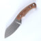JEABROTHER Outdoor Messer DC53 Stahl mit K-Mantel für Survival Messer, Jagdmesser, Graviermesser, Reisemesser