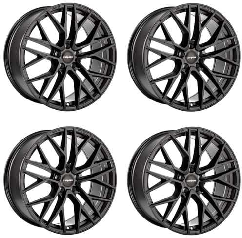 4x Carmani Felgen 20 Ludwig 9.0x20 ET34 5x112 black matt kompatibel mit VW Arteon Passat Phaeton Tiguan