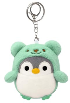 Sixinfeto Porte-clés pingouin en peluche 10 cm 1 pièce petit cadeau d’anniversaire pour ami(e) proche