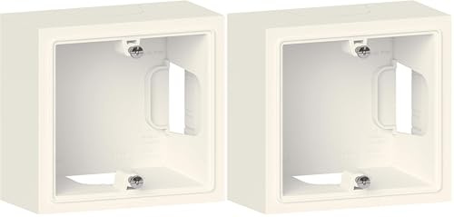 Legrand - Cadre saillie 1 poste dooxie finition blanc (Lot de 2)