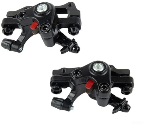 Dolvitrny Mechanical Disc Brake for Mountain For Bike - Front and Rear Caliper Set with Dual Drive, 160mm Alloy Brake System, Wire-Controlled Split (Disc Brake（Front+Rear）)